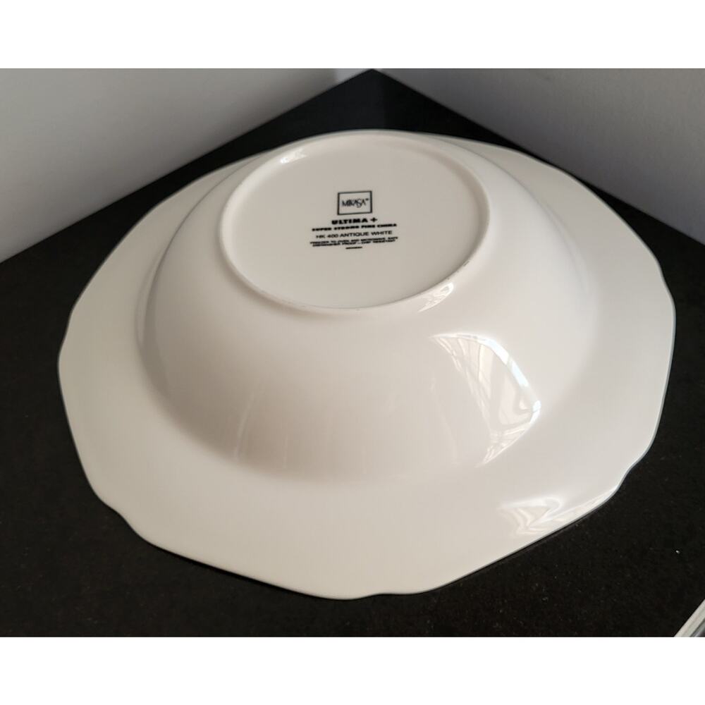 Mikasa Ultima + Super Strong Fine China HK 400 Antique White Vegetable Bowl - Picture 11 of 13